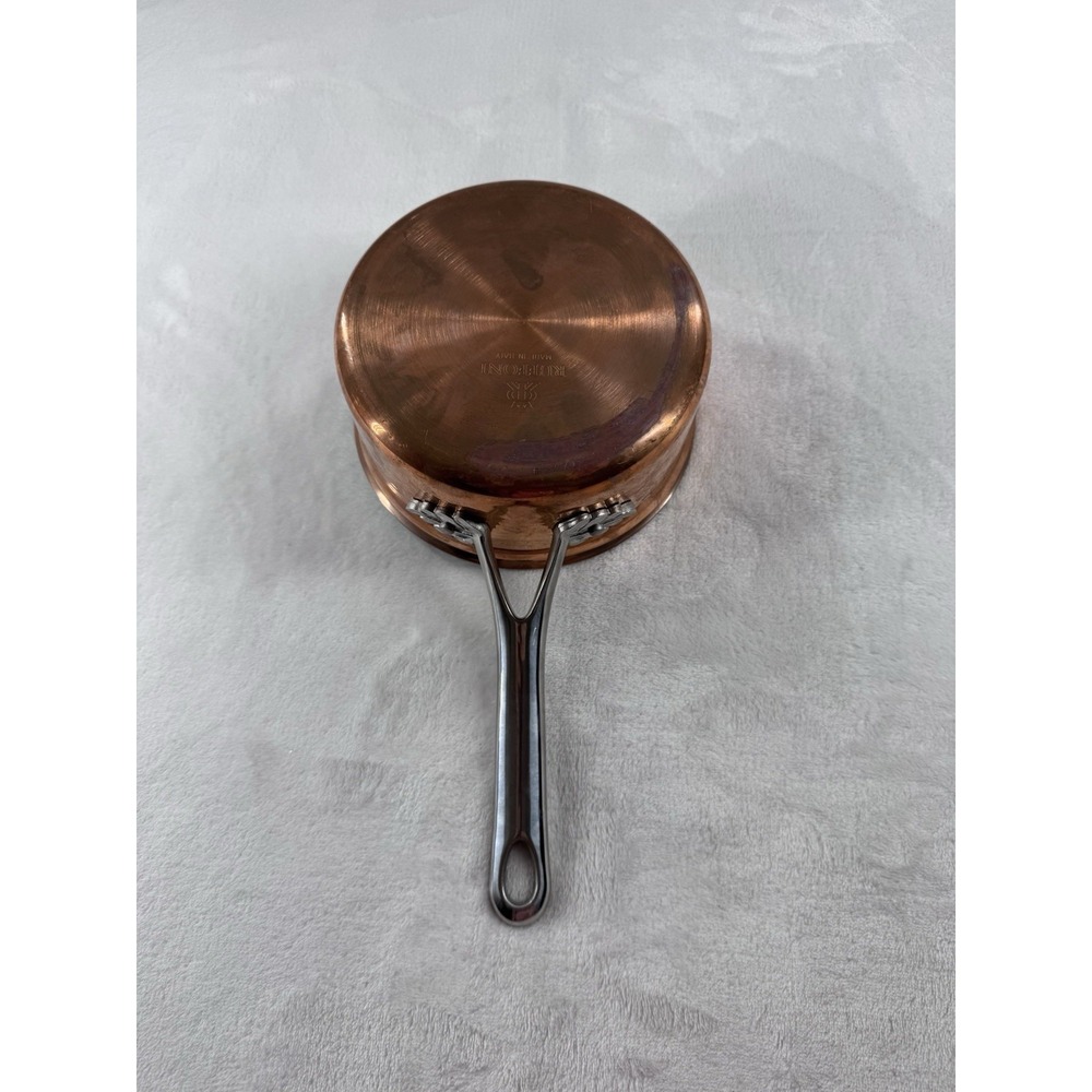 Ruffoni  Copper Saucepan With Pineapple Knob Glass Lid Rare Retired - Picture 7 of 12